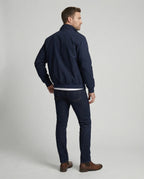 Mateo | Chaqueta Harrington Hombre Forro Tartán