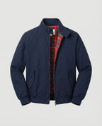 Mateo | Chaqueta Harrington Hombre Forro Tartán