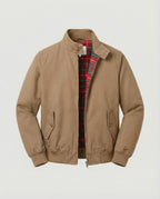 Mateo | Chaqueta Harrington Hombre Forro Tartán