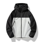 Valentín | Chaqueta Cortavientos Impermeable Hombre con Capucha