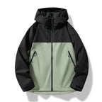 Valentín | Chaqueta Cortavientos Impermeable Hombre con Capucha