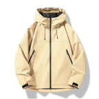 Valentín | Chaqueta Cortavientos Impermeable Hombre con Capucha