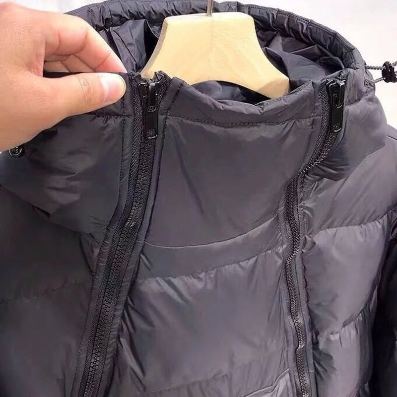 Ximo | Anorak Hombre con Capucha Acolchado Plumífero