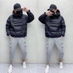 Ximo | Anorak Hombre con Capucha Acolchado Plumífero