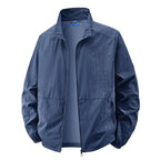Alonso | Chaqueta Cortavientos Ligera Hombre Cuello Alto Cremallera