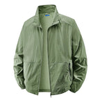 Alonso | Chaqueta Cortavientos Ligera Hombre Cuello Alto Cremallera