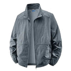 Alonso | Chaqueta Cortavientos Ligera Hombre Cuello Alto Cremallera