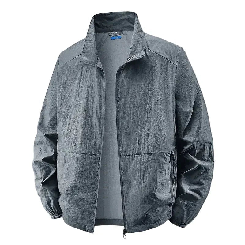 Alonso | Chaqueta Cortavientos Ligera Hombre Cuello Alto Cremallera