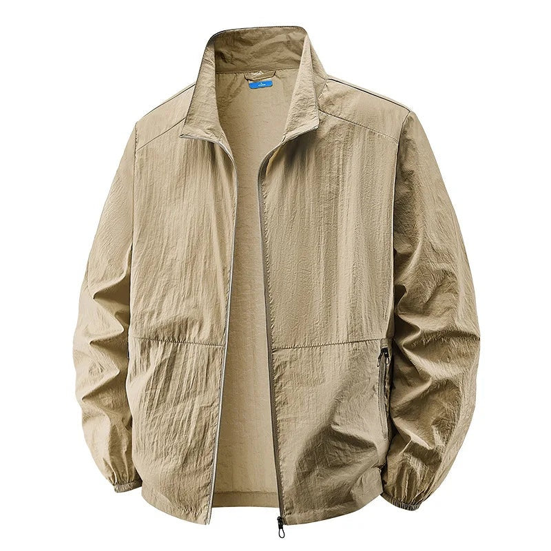 Alonso | Chaqueta Cortavientos Ligera Hombre Cuello Alto Cremallera