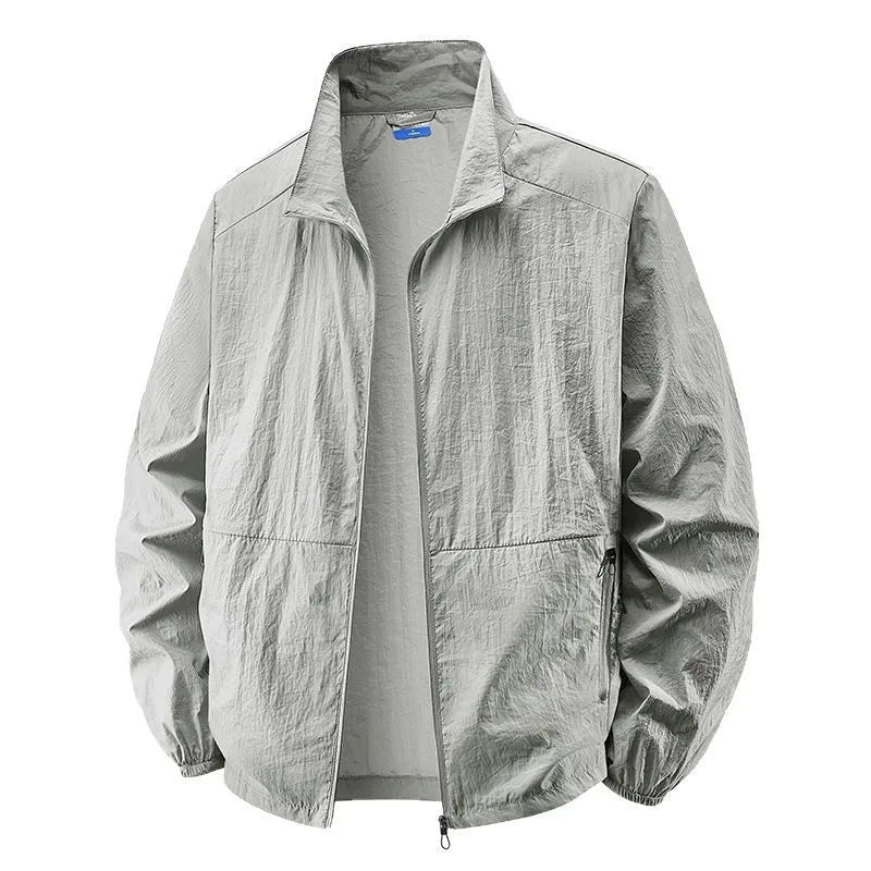 Alonso | Chaqueta Cortavientos Ligera Hombre Cuello Alto Cremallera