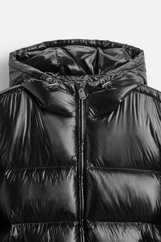 Leandro | Chaqueta de Plumas Hombre con Capucha Puffer