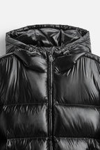 Leandro | Chaqueta de Plumas Hombre con Capucha Puffer