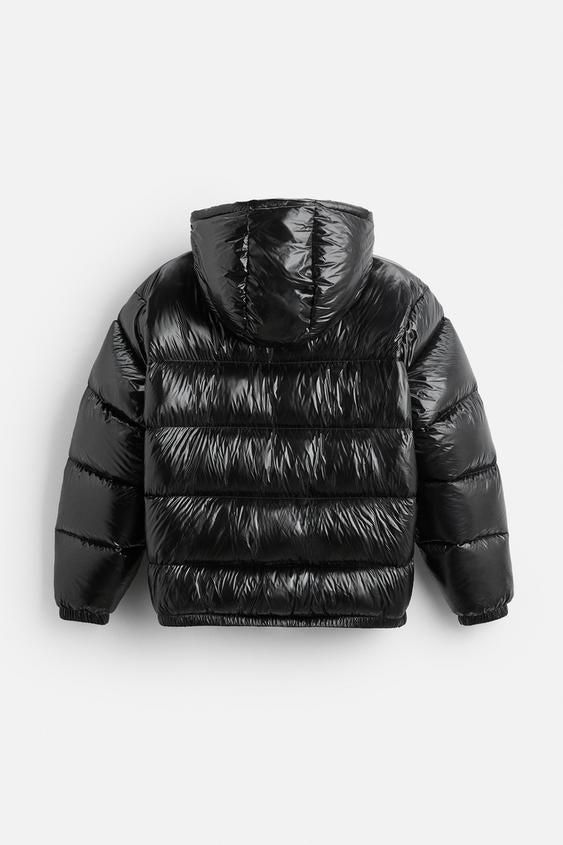 Leandro | Chaqueta de Plumas Hombre con Capucha Puffer