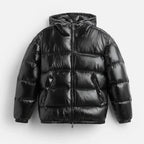 Leandro | Chaqueta de Plumas Hombre con Capucha Puffer