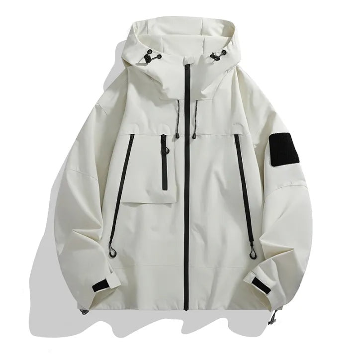 Quintín | Chaqueta Softshell Hombre con Capucha Bolsillos Cremallera