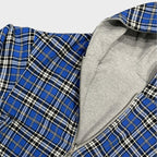Hugo | Sudadera Oversize Reversible con Capucha Hombre Cuadros