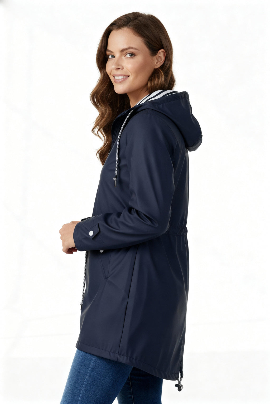 Rocío | Chubasquero Impermeable Mujer con Capucha