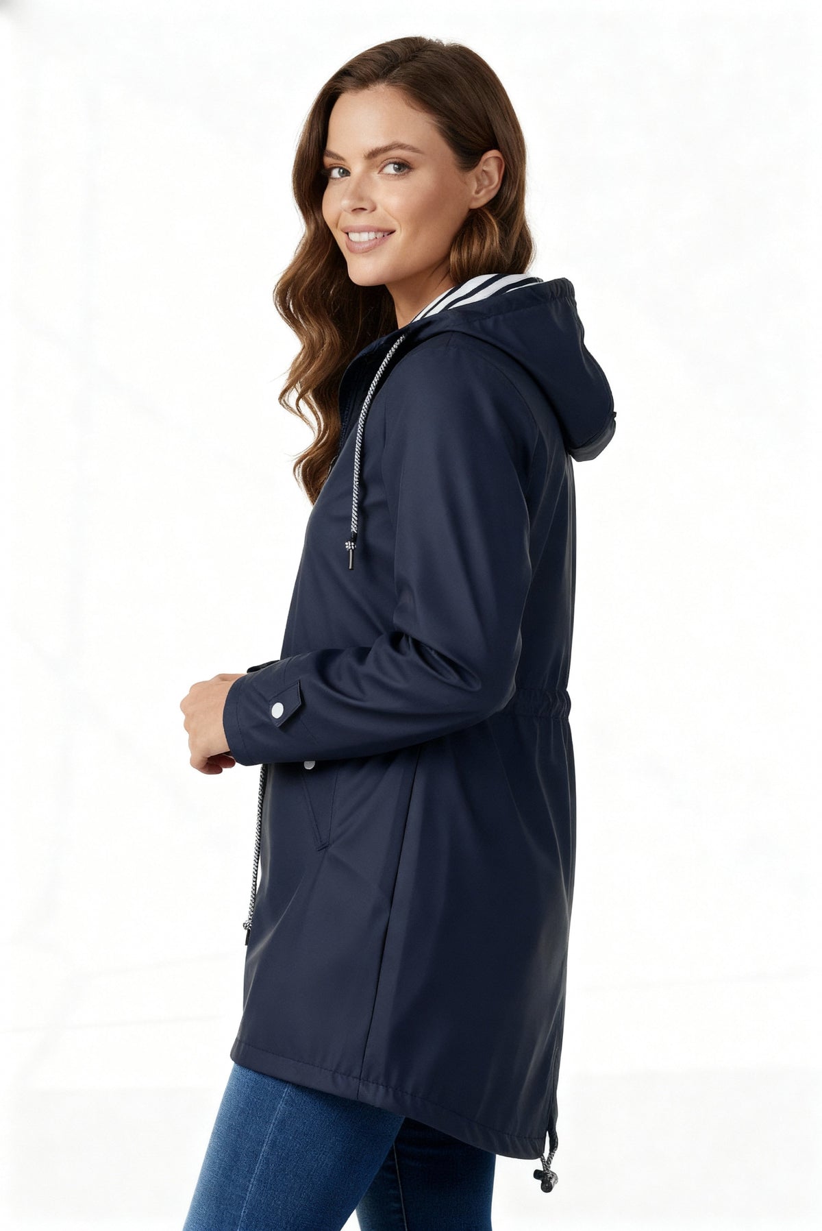 Rocío | Chubasquero Impermeable Mujer con Capucha