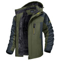 Quique | Chaqueta Softshell Impermeable Hombre con Forro Polar Capucha