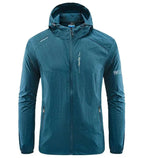 Ulises | Chubasquero Impermeable con Capucha Hombre Ultraligero