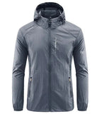 Ulises | Chubasquero Impermeable con Capucha Hombre Ultraligero