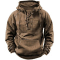 Nico | Sudadera Oversize con Capucha Hombre Cordones Bolsillo Canguro