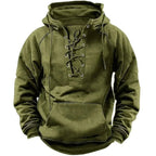 Nico | Sudadera Oversize con Capucha Hombre Cordones Bolsillo Canguro