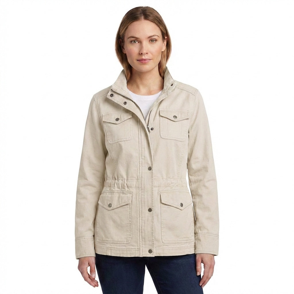 Dorotea | Chaqueta Militar Utility Mujer Cuatro Bolsillos