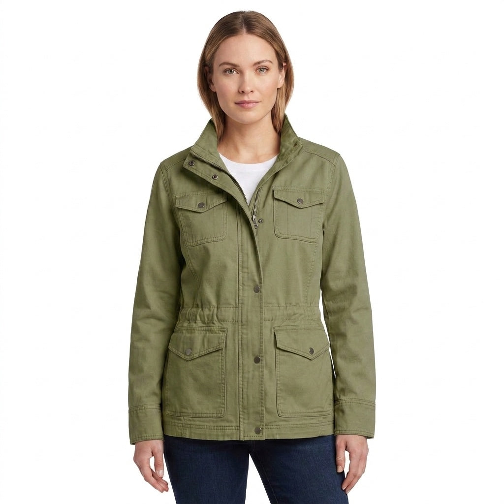 Dorotea | Chaqueta Militar Utility Mujer Cuatro Bolsillos