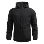 Teodoro | Chaqueta Softshell con Capucha Hombre Cazadora Entretiempo
