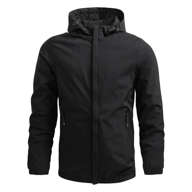 Teodoro | Chaqueta Softshell con Capucha Hombre Cazadora Entretiempo