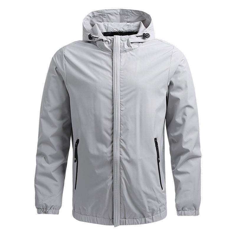 Teodoro | Chaqueta Softshell con Capucha Hombre Cazadora Entretiempo
