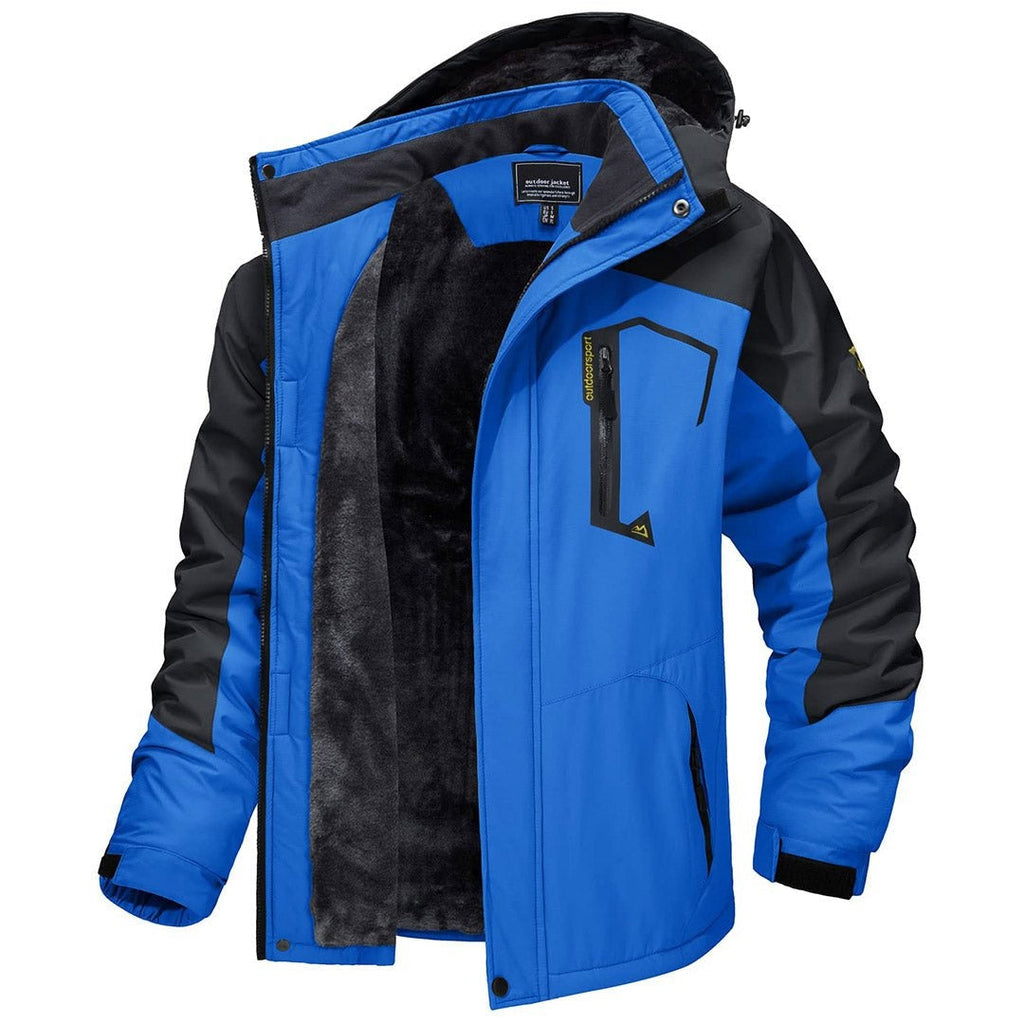 Sixto | Anorak Hombre Impermeable Forrado con Capucha