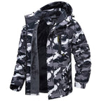 Sixto | Anorak Hombre Impermeable Forrado con Capucha