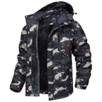 Sixto | Anorak Hombre Impermeable Forrado con Capucha