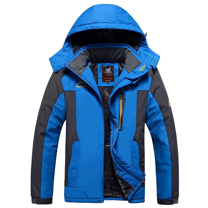 Sixto | Anorak Hombre Impermeable Forrado con Capucha