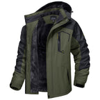 Sixto | Anorak Hombre Impermeable Forrado con Capucha