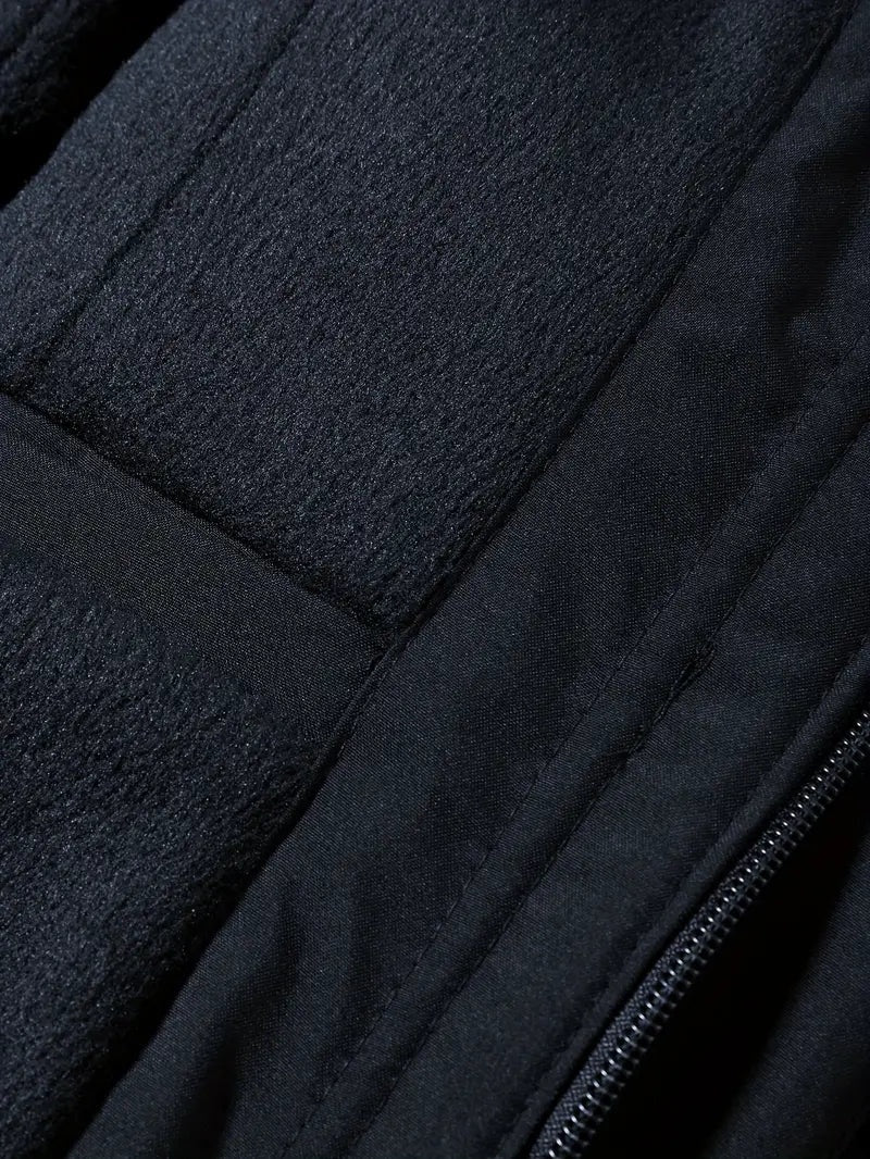 Emeterio | Parka Impermeable Hombre Forro Polar con Capucha