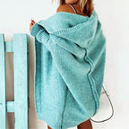 Vera | Jersey de Punto Oversize Mujer con Capucha