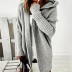 Vera | Jersey de Punto Oversize Mujer con Capucha