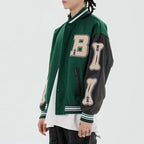 Soledad | Varsity Jacket Mujer Bordada Corta