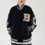 Soledad | Varsity Jacket Mujer Bordada Corta