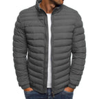Norberto | Cazadora Acolchada Hombre Invierno Cuello Alto Cremallera