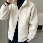 Nahuel | Chaqueta de Borreguito Hombre Invierno con Capucha Cremallera