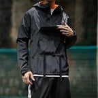 Wilfredo | Anorak Hombre Impermeable con Capucha Streetwear
