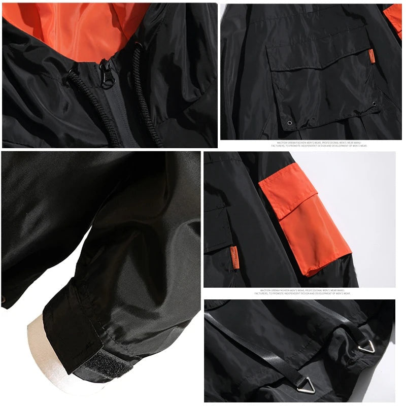 Wilfredo | Anorak Hombre Impermeable con Capucha Streetwear