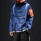 Wilfredo | Anorak Hombre Impermeable con Capucha Streetwear