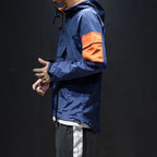 Wilfredo | Anorak Hombre Impermeable con Capucha Streetwear