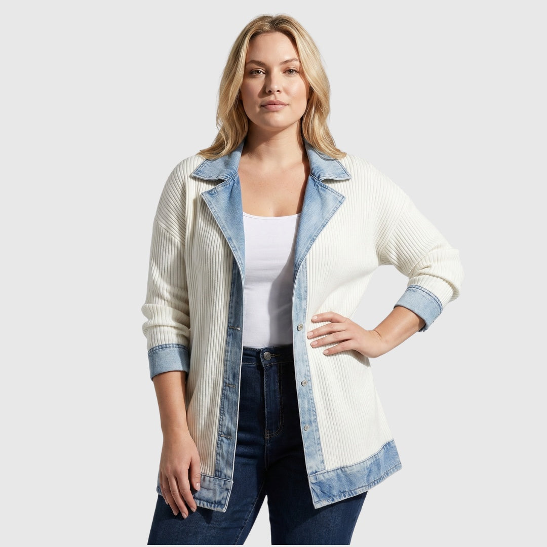 Trinidad | Chaqueta de Punto Vaquera Mujer Manga Larga