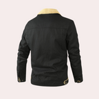 Cristobal | Chaqueta Militar Hombre Forro Borreguito Bolsillos